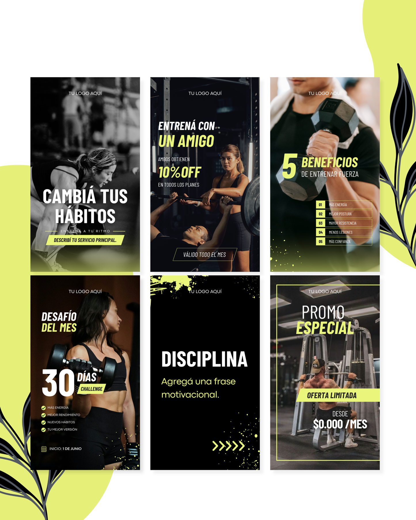 Pack Canva - Fitness