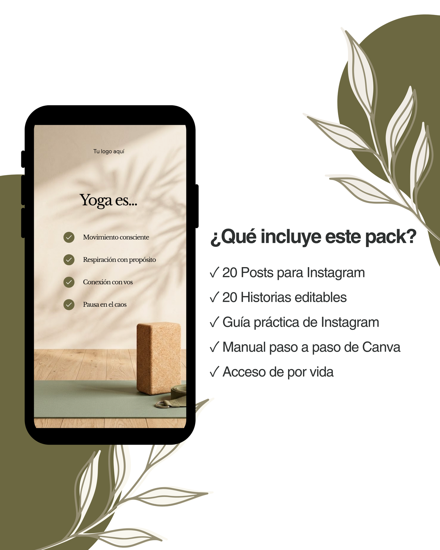 Pack Canva - Yoga