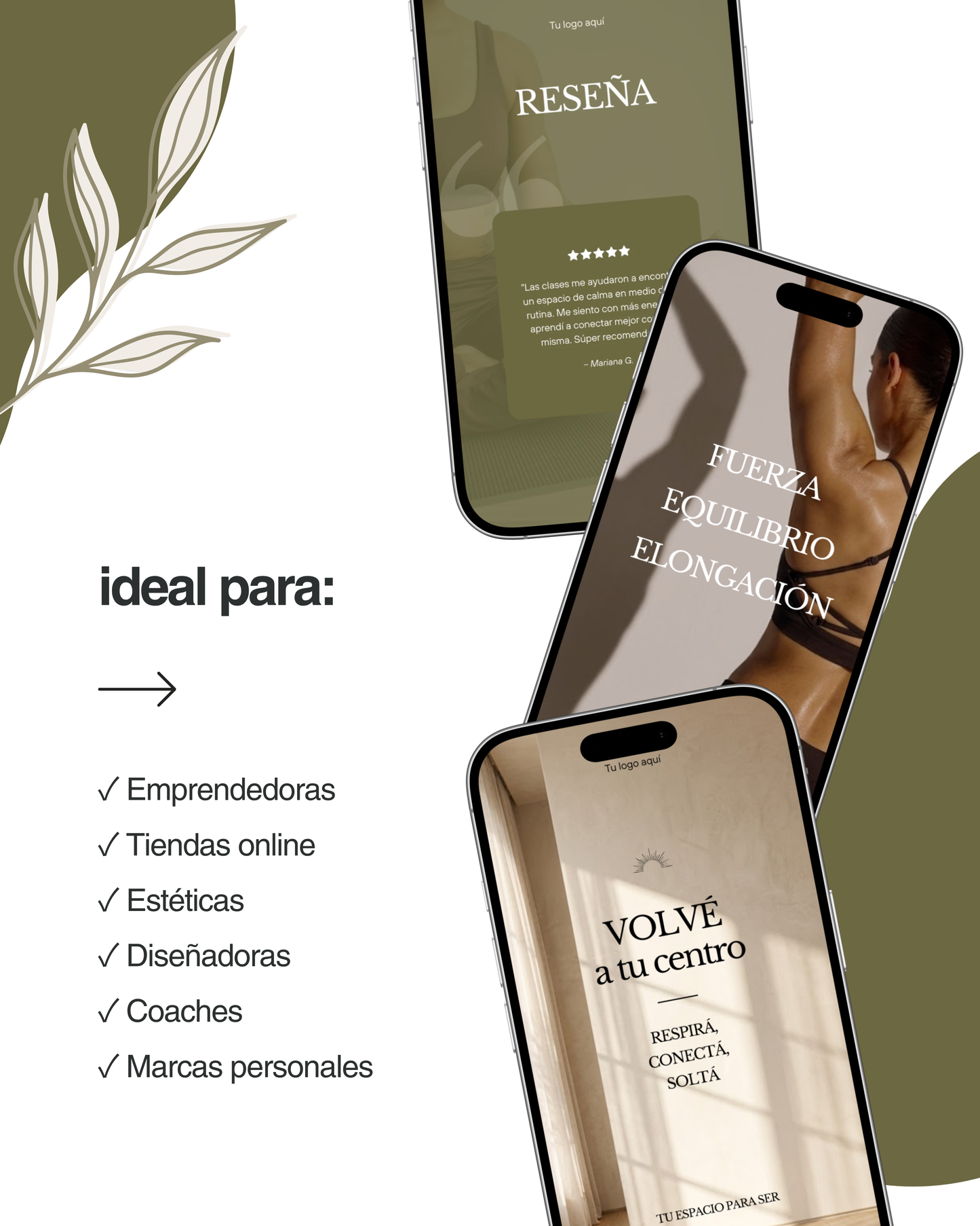 Pack Canva - Yoga