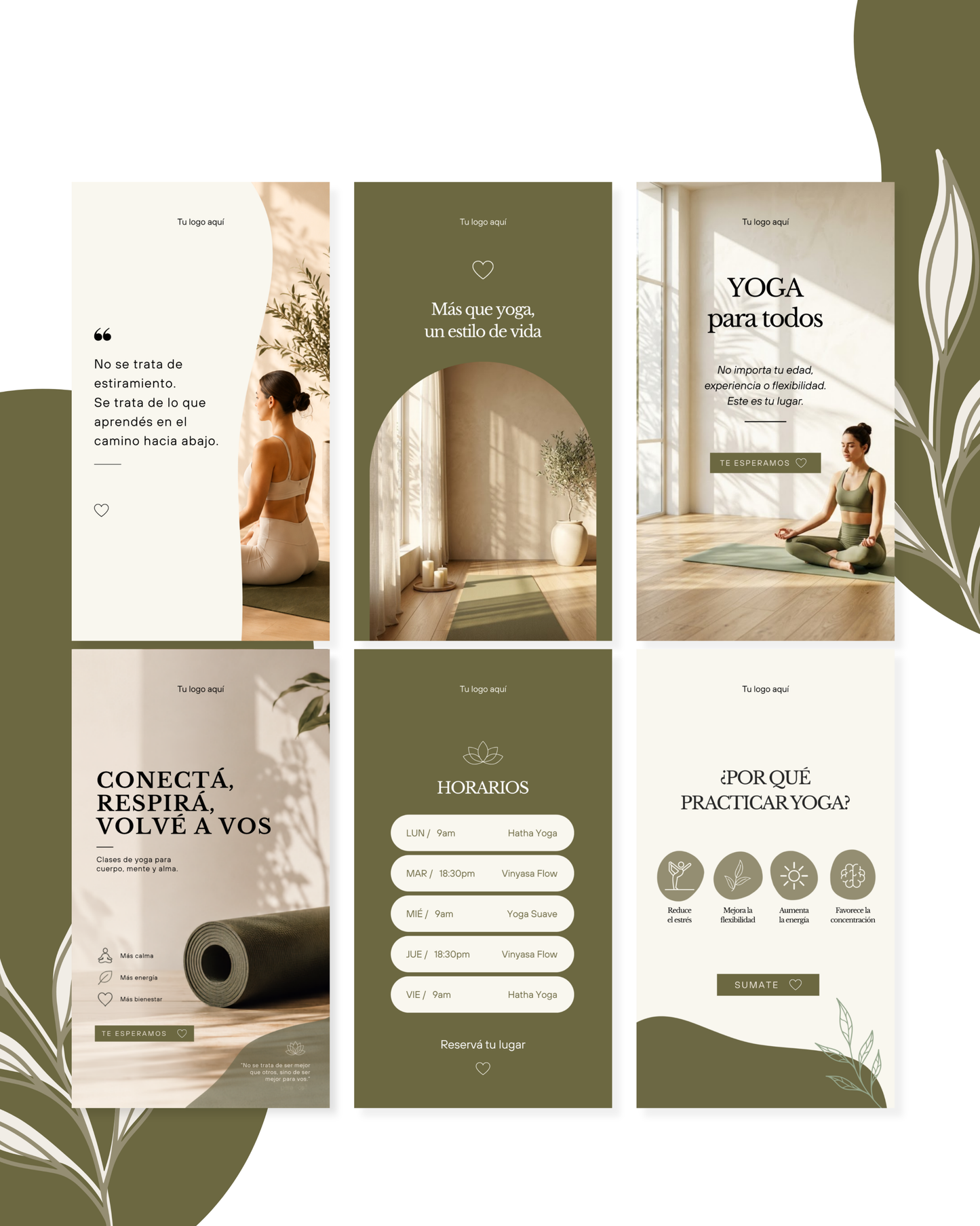 Pack Canva - Yoga
