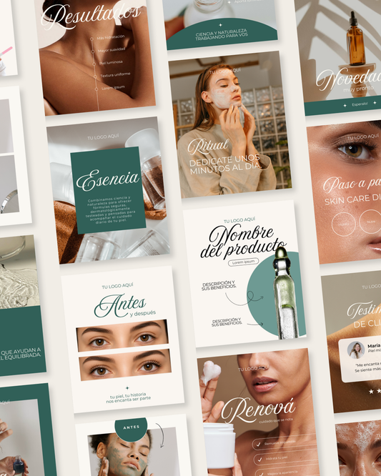 Pack Canva - Cosmetología