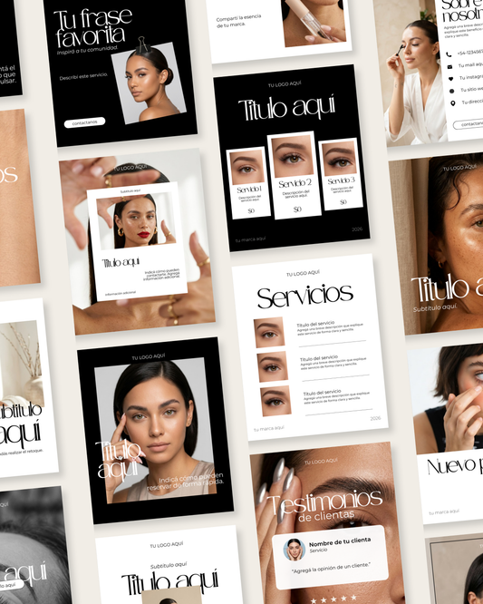 Pack Canva - Lash Artist