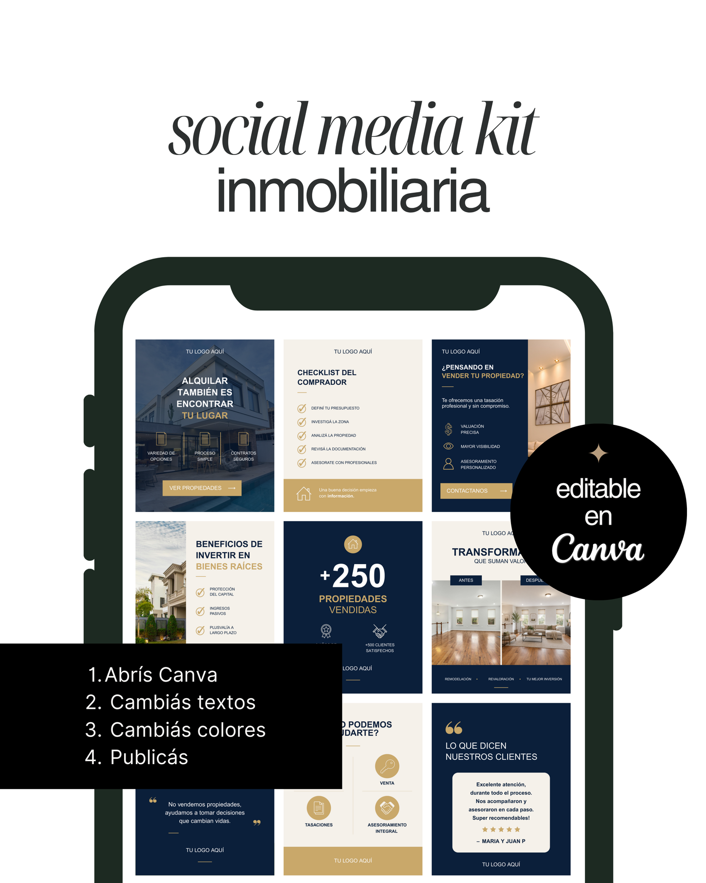Pack Canva - Inmobiliarias