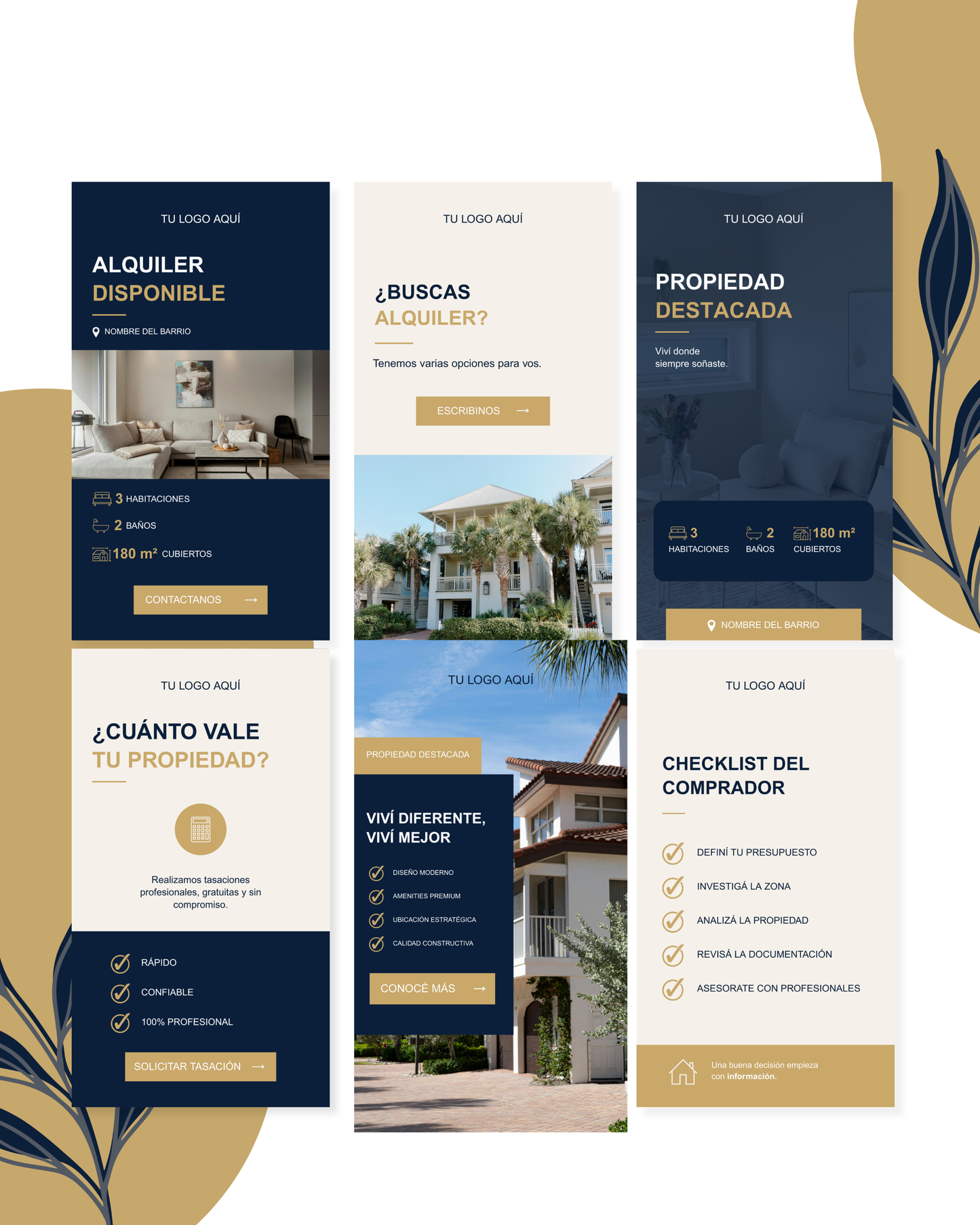Pack Canva - Inmobiliarias