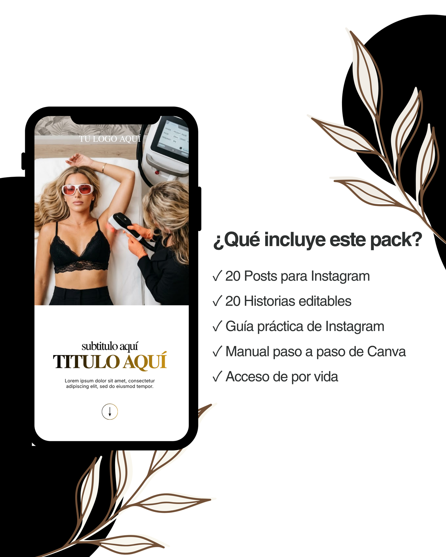 Pack Canva - Depilación