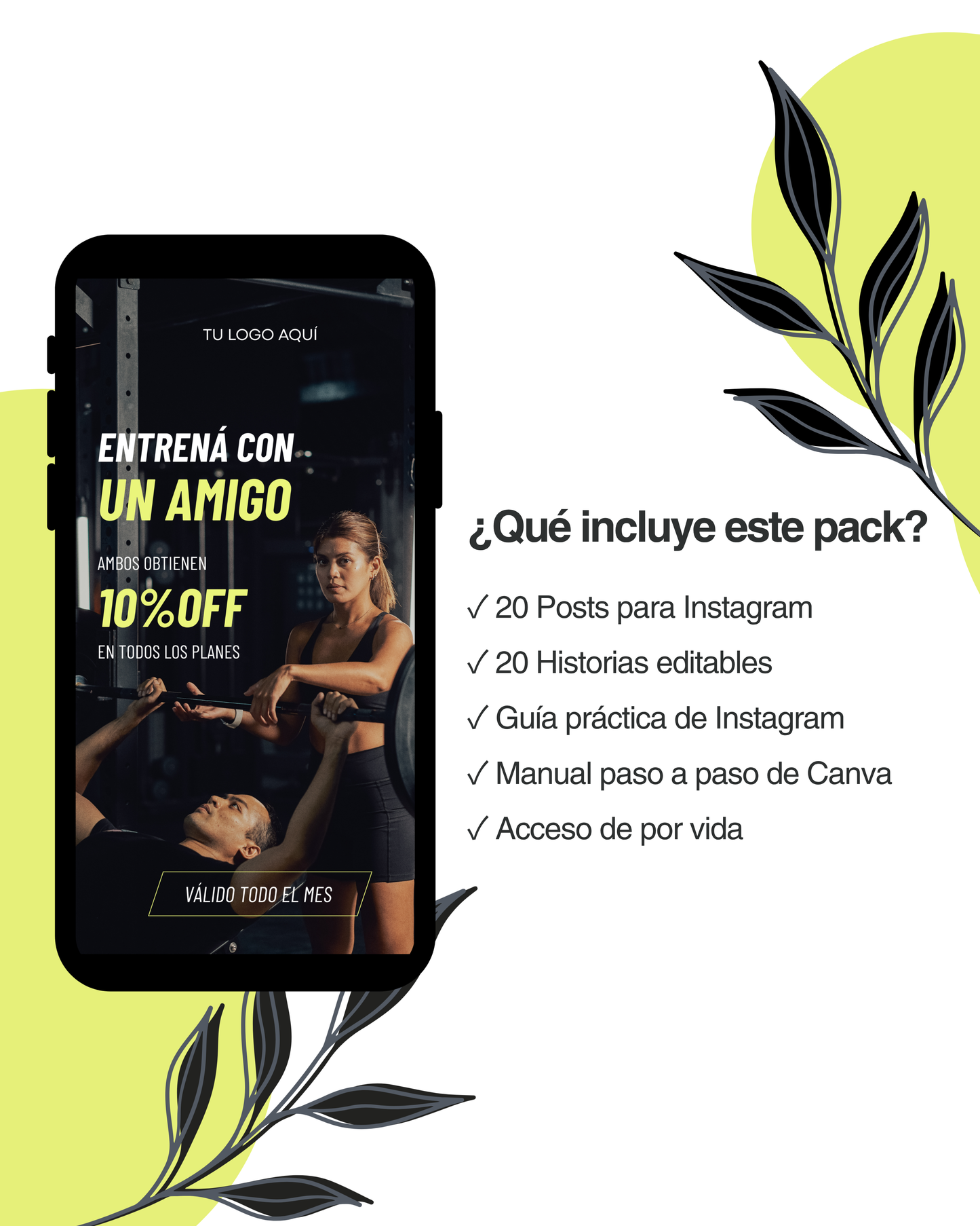 Pack Canva - Fitness