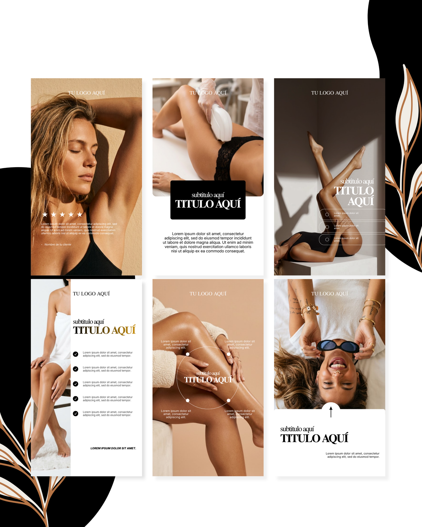 Pack Canva - Depilación