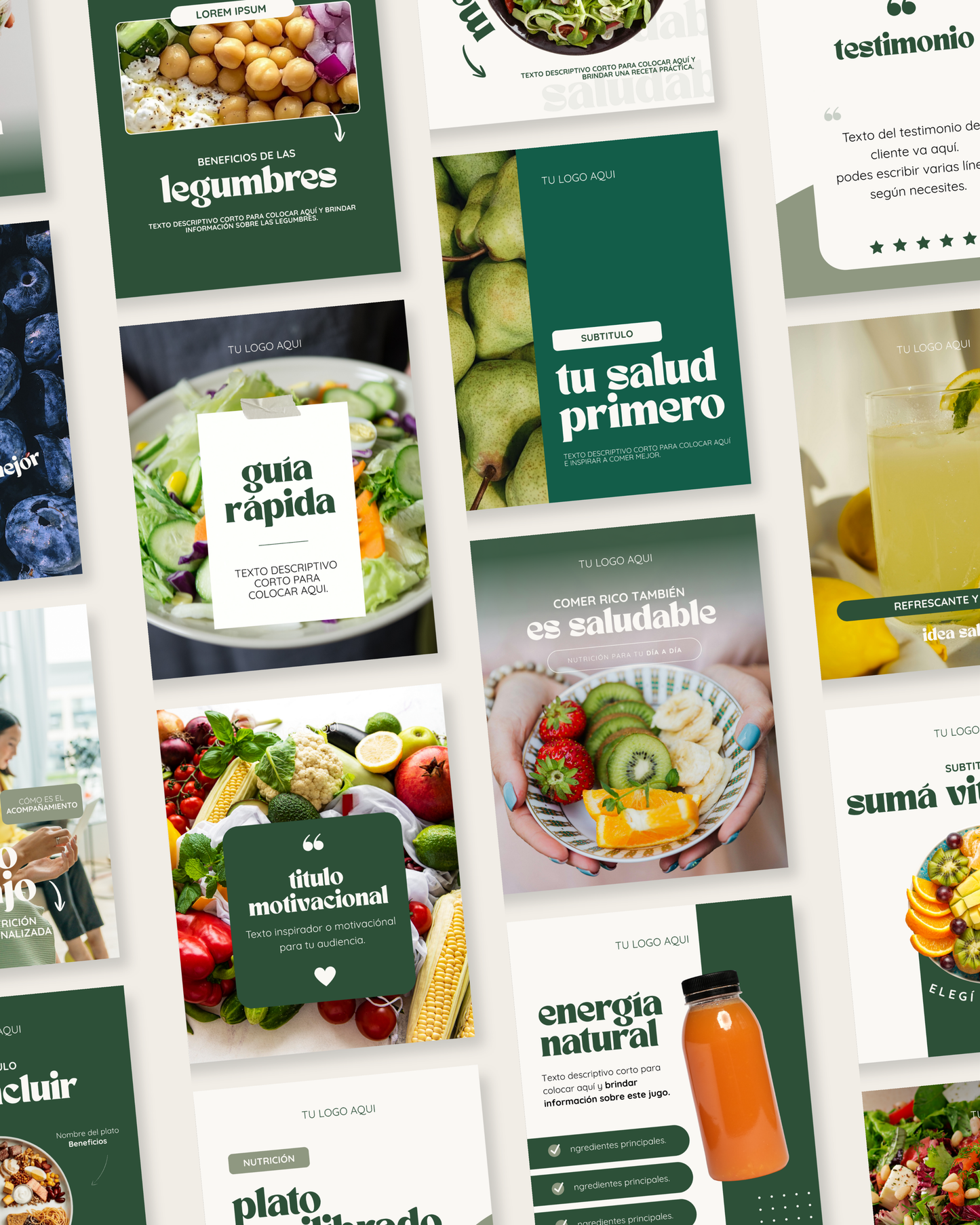 Pack Canva - Nutrición