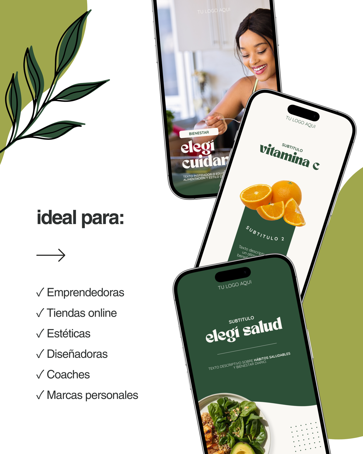 Pack Canva - Nutrición