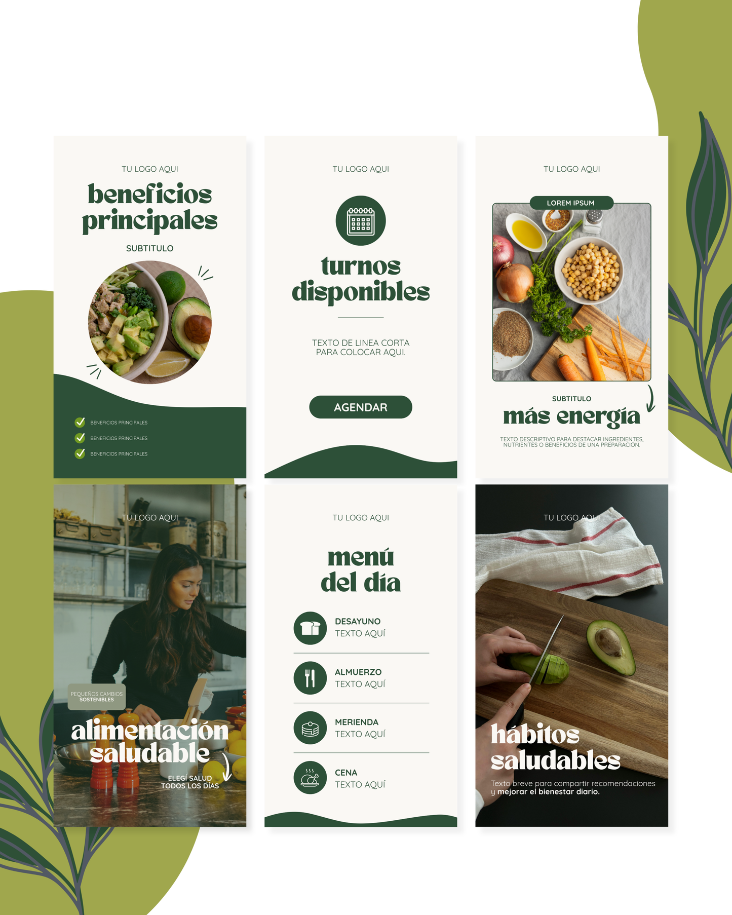 Pack Canva - Nutrición