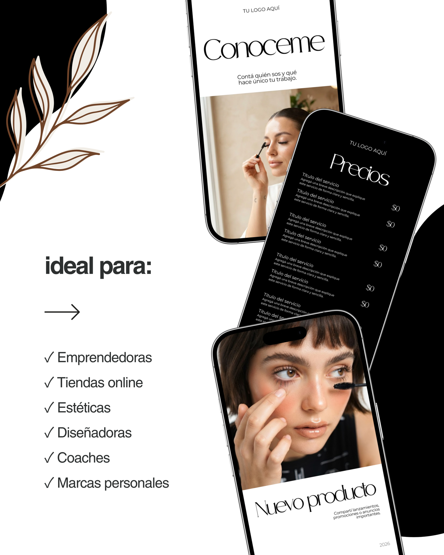 Pack Canva - Lash Artist